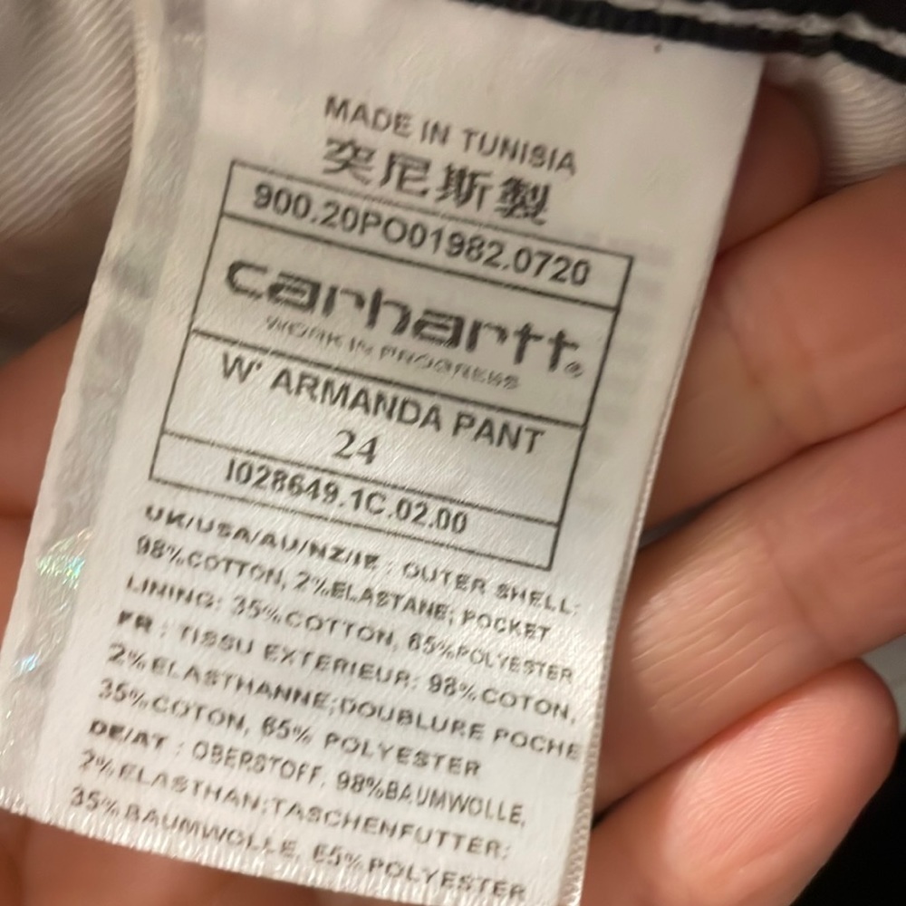 Carhartt Women’s ARMANDA Pants - Picture 6 of 15
